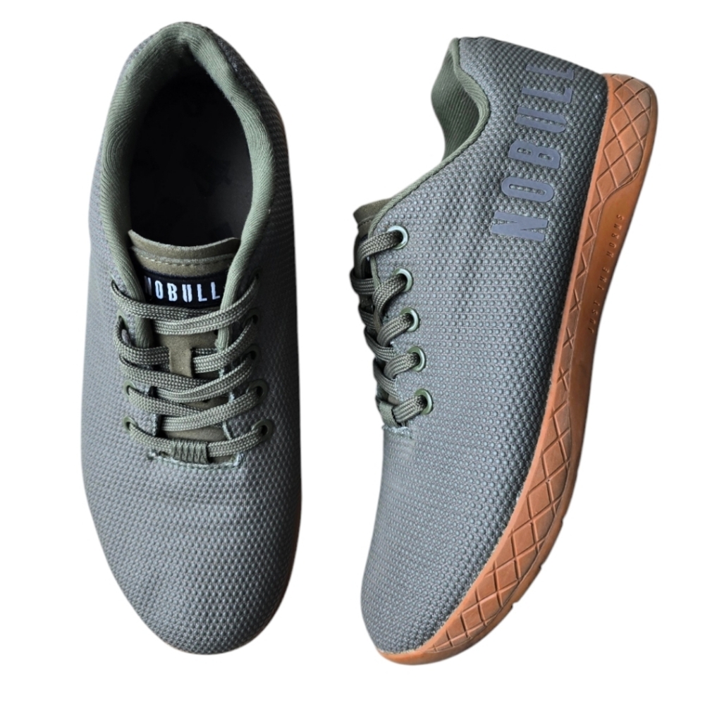 NOBULL Superfabric Olive Green Trainers